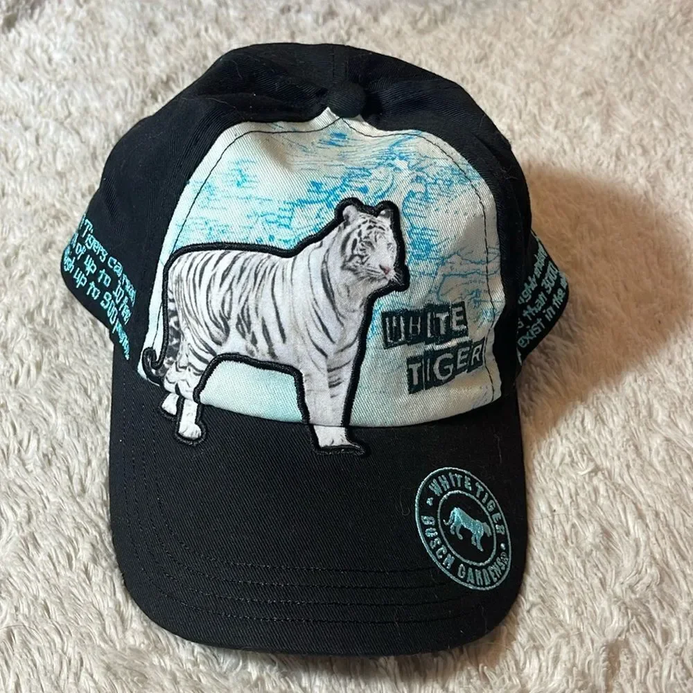 Busch Gardens, white tiger youth hat